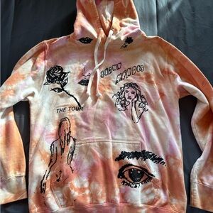 Graphic Tie-Dye Hoodie